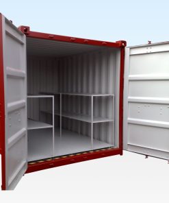 10 x 8ft Flat Floor Bunded Store