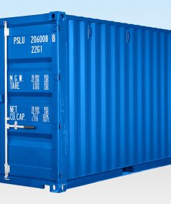 20ft Self Storage Container with Bamboo Floor - Blue