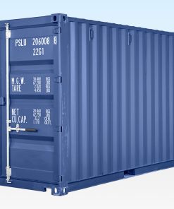 20ft Shipping Container (One Trip) Blue (RAL 5013)