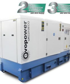 EVOPOWER 210kVA Cummins Diesel Generator UKC210ECO