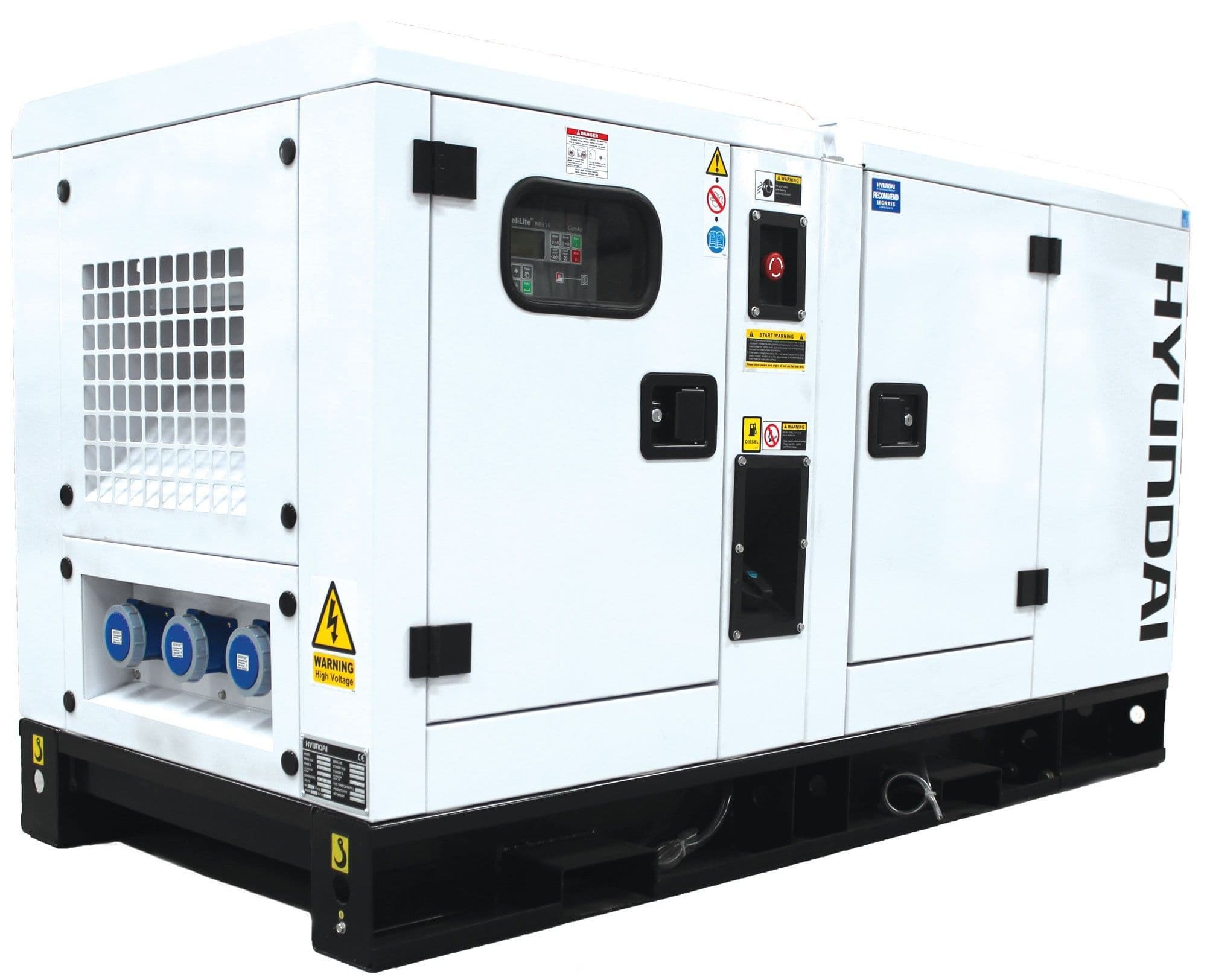 Hyundai DHY22KSE 1500rpm 22kVA 3 Phase Diesel Generator