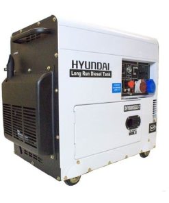 Hyundai DHY8000SELR-T 6kW 3-Phase Silenced Diesel Generator