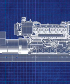 Waukesha VP1000-D Natural Gas Gen Set w/ L7042GSI - 1000 kW